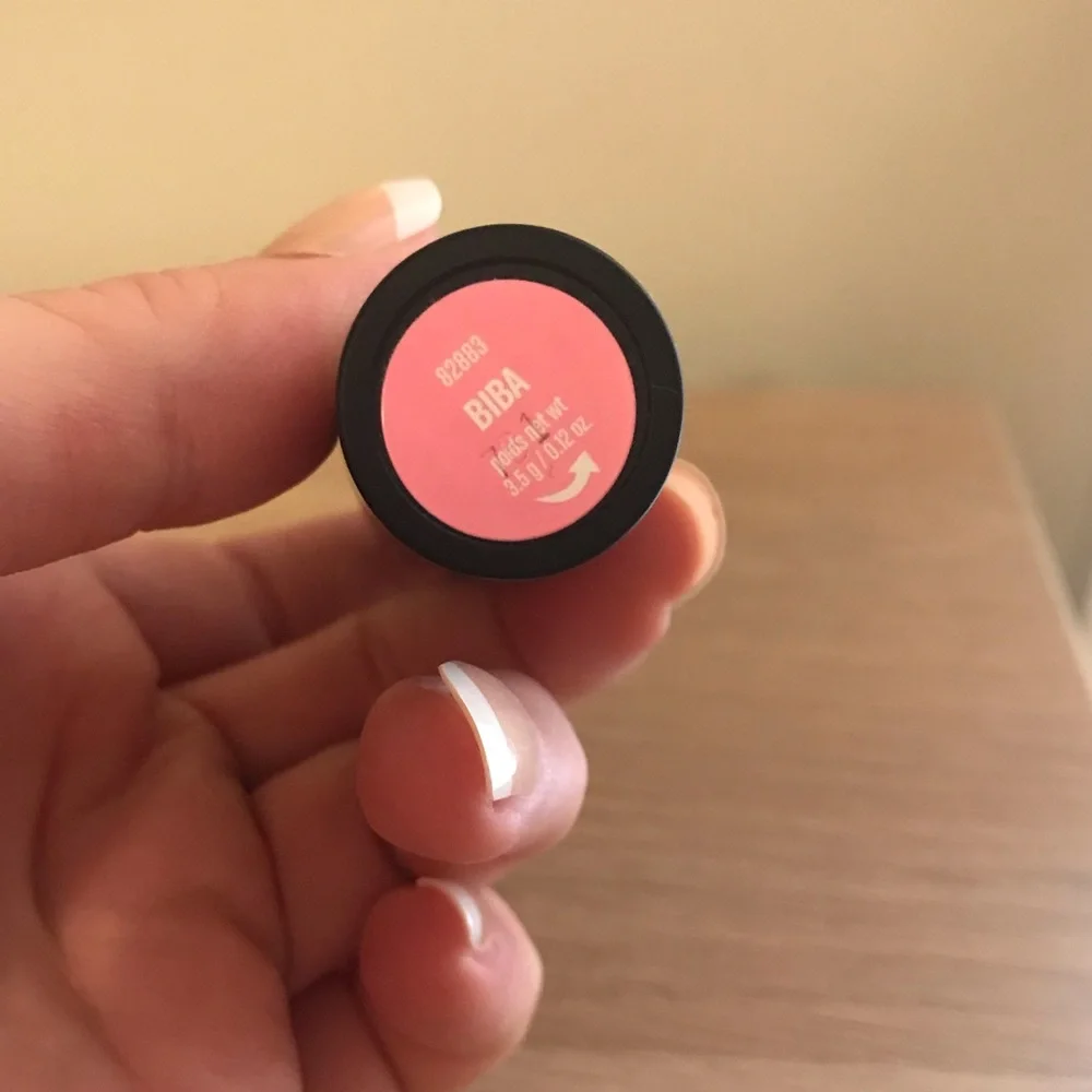 Bareminerals statement shine luxe lipstick BIBA